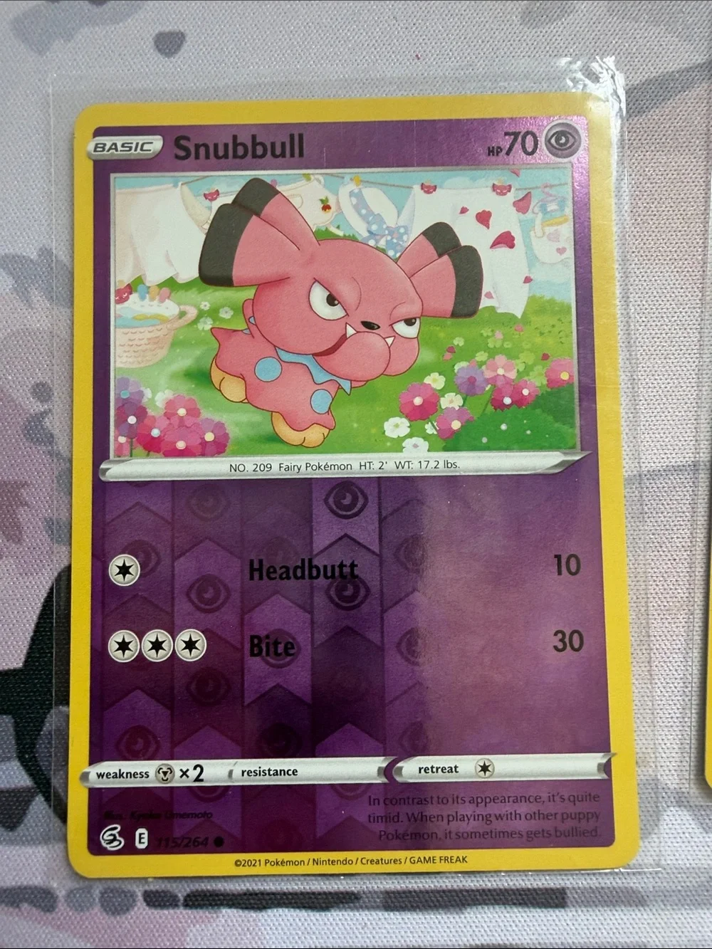 Snubbull & Granbull Evolution Lot | 5 Cards | Pokémon TCG | Reverse Holo ✨5/$25✨